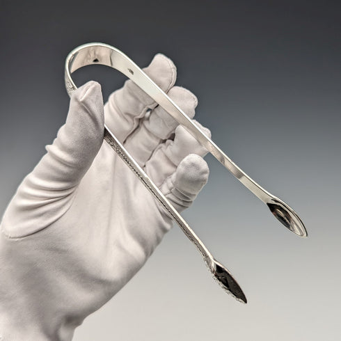 1791年 英国アンティーク 純銀製 シュガートング 32g Thomas Wallis II